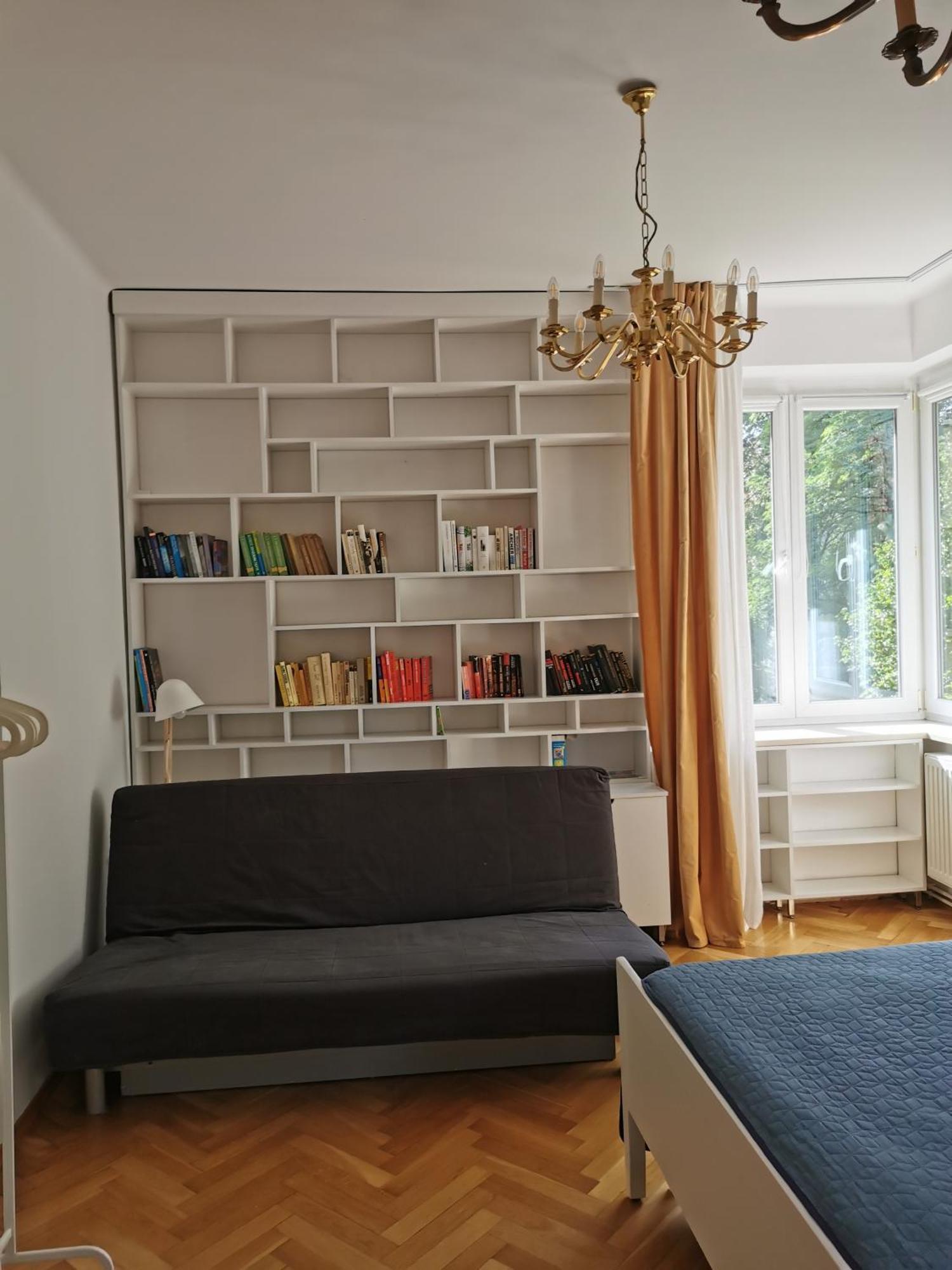 Cozy Spacious Apartment With Balcony クラクフ エクステリア 写真